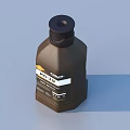 Brown Plastic Household Product Bottle with TIMES Label and AC103 Model for Daily Use