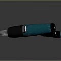 REESEN Professional Teal Heat Gun With Black Handle And Metal Nozzle
