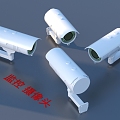 Surveillance camera probe 3d model