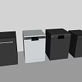 Modern Black And Silver Dishwasher Designs For Stylish Kitchen Appliance