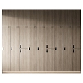 Modern Wardrobe Storage Cabinet Change Wardrobe Locker 3d model