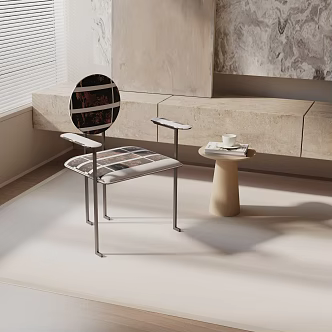 modern leisure chair 3d model