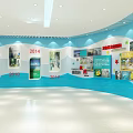 School Exhibition Halls Featuring History Modern Care Entrance Achievements Honor And Future Halls