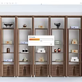 Chinese Style Display Cabinet Chinese Style Display Rack Display Cabinet Storage Rack Decorative Rack 3d model