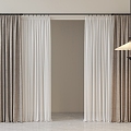 Curtains 3d model