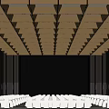 Modern Lecture Hall 3d model