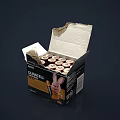 Open Box of Duracell Batteries With Cartoon Rabbit Design For Daily Electrical Devices