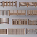 Various Wooden Garden Fences With Different Decorative Designs And Styles