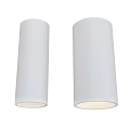 Black Cylindrical Downlight Spotlights with Golden Base for Modern Home Interior Lighting