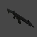 submachine gun 3d model
