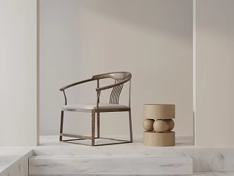 Modern Dining Chair 3d model