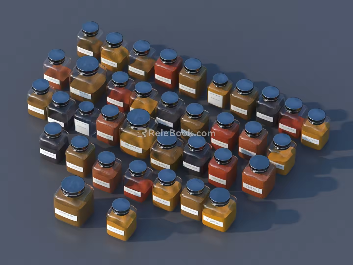 Sugar jar coffee jar 3D model 3d model