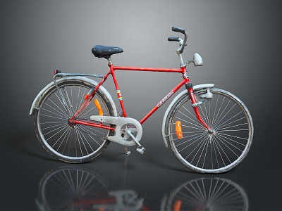 Modern Bike Cross Country Bike Sport Bike Race Bike 3d model