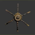 Scepter Ancient Scepter Cane Ancient Scepter Magic Scepter Metal Scepter Classical Scepter Magic Scepter 3d model