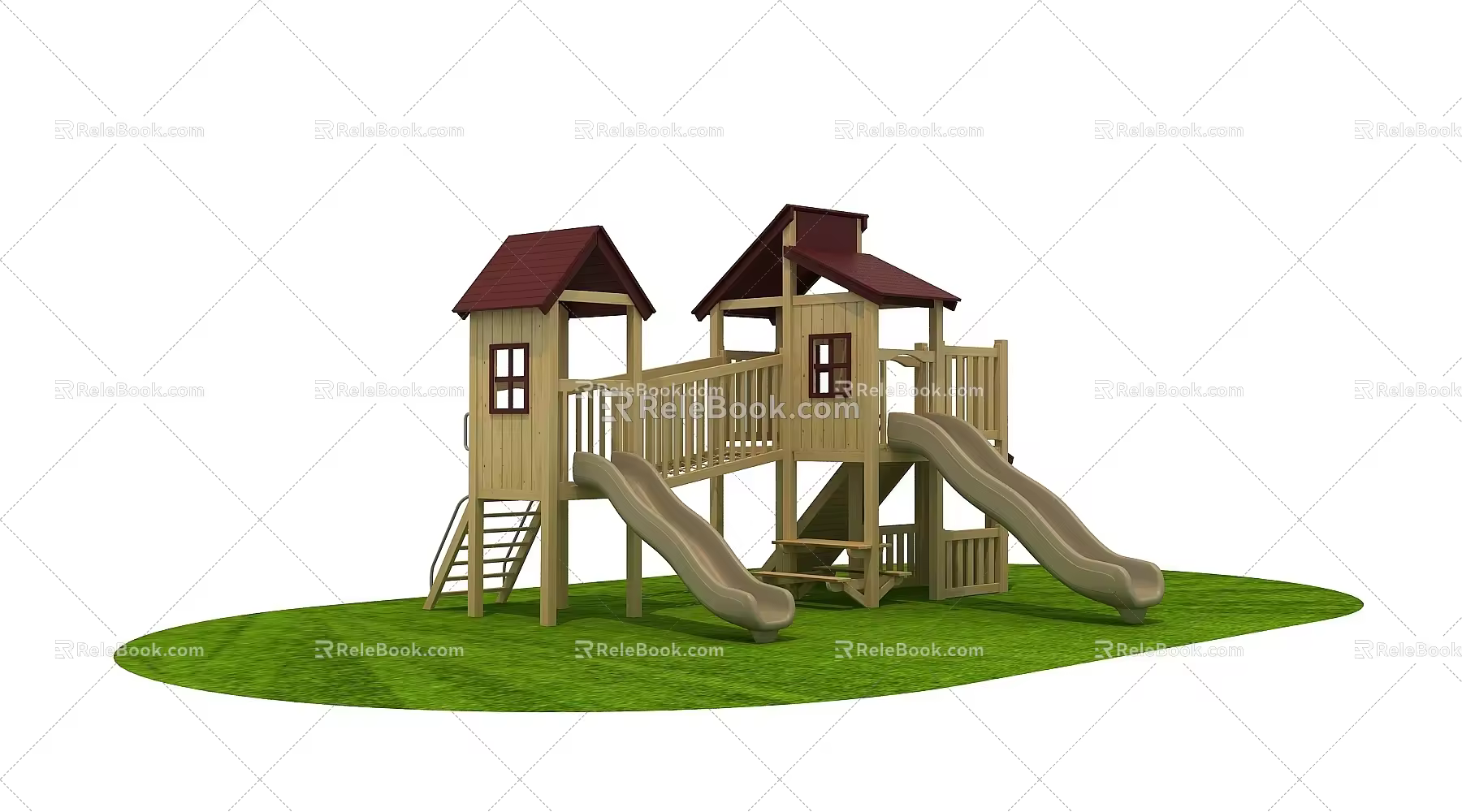 Small slide 3d model