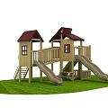Small slide 3d model