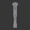 Metallic Apparel Zipper Slider With Shiny Teeth And Reflection On Dark Background