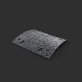 Sturdy Diamond Pattern Metal Plate Component For Electronic Appliance Protection
