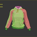 Sweater Casual Wear Hoodie Spring and Autumn Clothing Hoodie Rustic Clothing Cold-proof Clothing Sweatshirt Casual Shirt 3d model