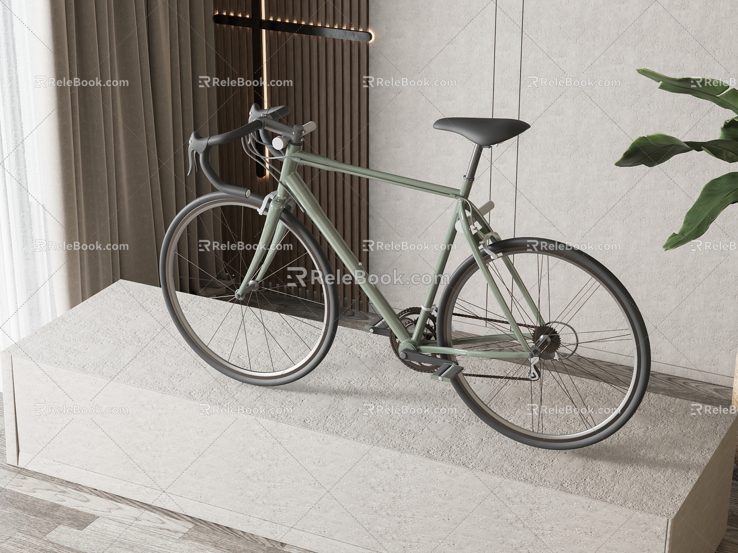 Modern Bicycle 3d model