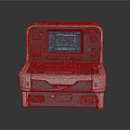 Portable Medical Monitor With Green Waveform Screen And Control Panel Features
