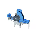 Industrial Equipment Featuring Blue Mechanical Structure Rotary Table Automated Workbench And Machinery Components
