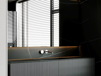 Washing Table Washing Table Washing Table Integrated Table Bathroom Cabinet Mirror 3d model