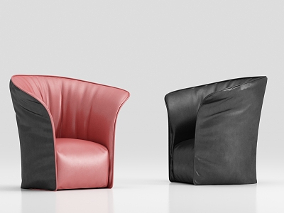 Modern single sofa 3d model