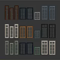 Colorful Window Collection With Diverse Styles And Frame Designs For Home Improvement