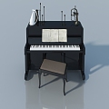 Musical instrument sound sink sink perfume cosmetics 3d model