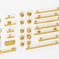 Modern Door Handle Cabinet Door Handle Door Handle Door Handle Metal Handle Long Handle Hardware Small Piece 3d model