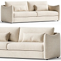 Kelsey double sofa sofa living room sofa 3d model