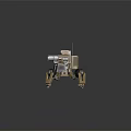Modern Robot Patrol Robot Security Robot Security Robot 3d model