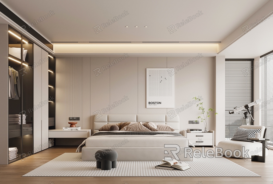 Modern Bedroom model