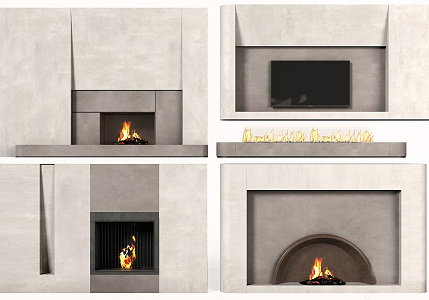 Silent Fireplace 3d model