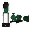 Green Industrial Equipment Various Pumps With Different Designs And Structures For Industry