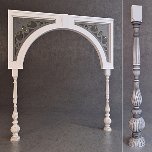 Door arch 3d model