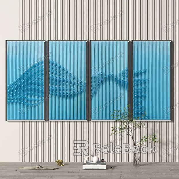 modern abstract painting abstract decorative painting model