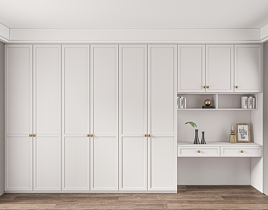 Modern wardrobe 3d model