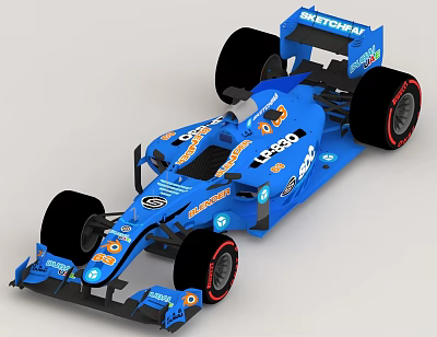 Racing F1 3d model Racing F1 3d model