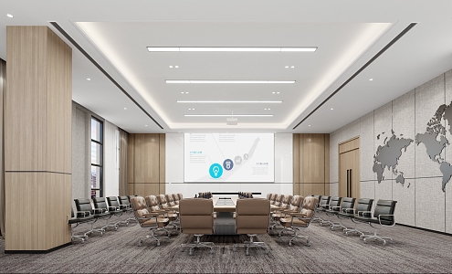 Conference Room 3d model