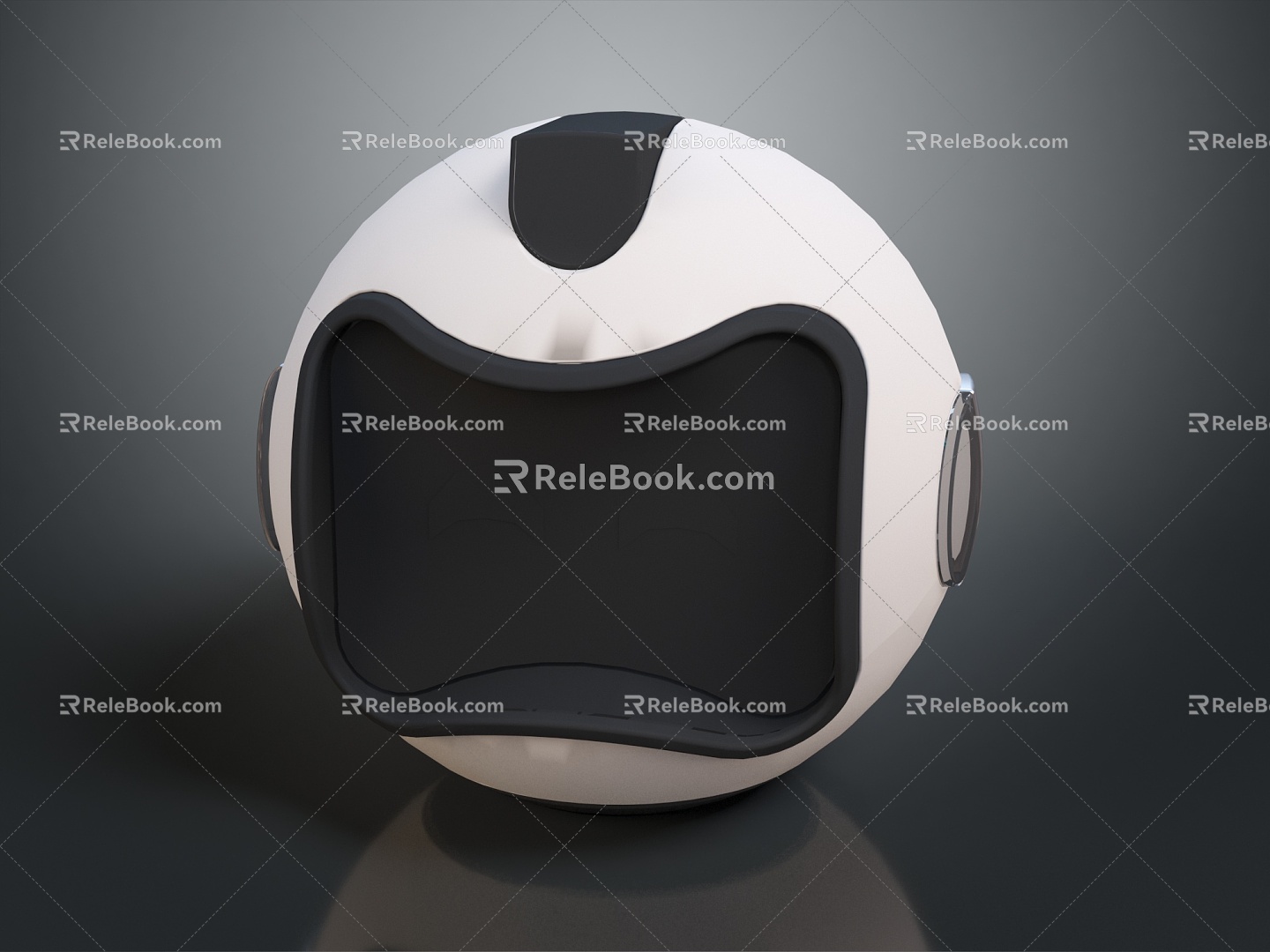 Modern Sci-Fi Equipment Sci-Fi Container Sci-Fi Ball Spherical Container Sci-Fi Item 3d model