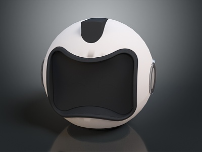 Modern Sci-Fi Equipment Sci-Fi Container Sci-Fi Ball Spherical Container Sci-Fi Item 3d model