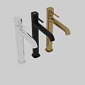 Modern Chrome Faucet with Sleek Design and Tall Spout Finish