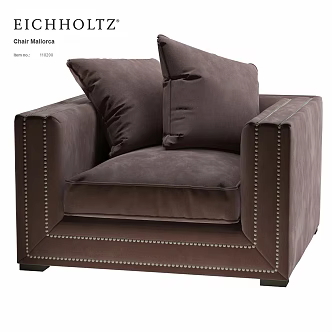 Fabric Single Sofa Fabric Leisure Chair Fabric Single Chair Fabric Sofa Chair Fabric Backrest Chair Fabric Armchair 3d model