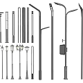 Various Modern Outdoor Lights Including Street Lamps And Garden Lighting Designs