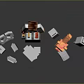 Toy Pixel Figure Toy Next Generation Item 3 Print 3d model