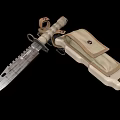Modern Dagger 3d model
