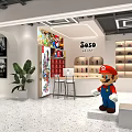 Modern Soso Digital Store Featuring PS5 Switch Displays And Interior Decor