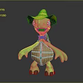 Turtle Cartoon Turtle Snapping Turtle Chickbill Turtle Reptile Cold Blooded Animal Reptile Class 3d model